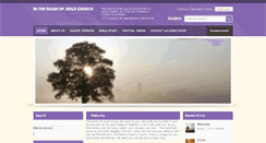 Desktop Screenshot of inthenameofjesuschurch.org